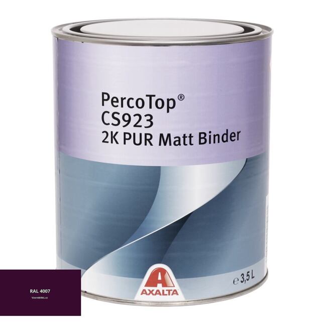 Axalta PercoTop MATT 2K matná polyuretánová farba RAL 4007