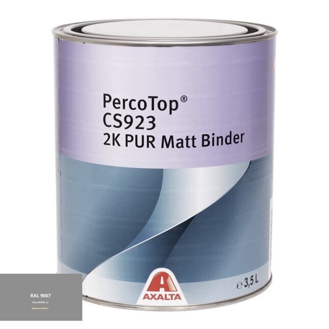 Axalta PercoTop MATT RAL 9007 2K matná polyuretánová farba