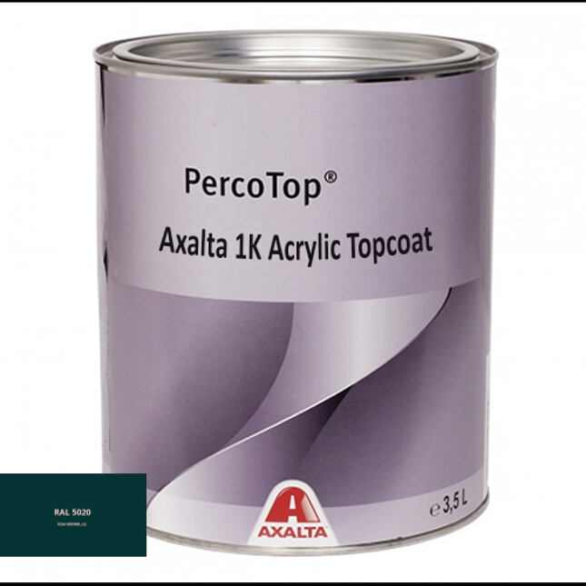 Axalta 1K akrylová farba RAL 5020 5° lesk