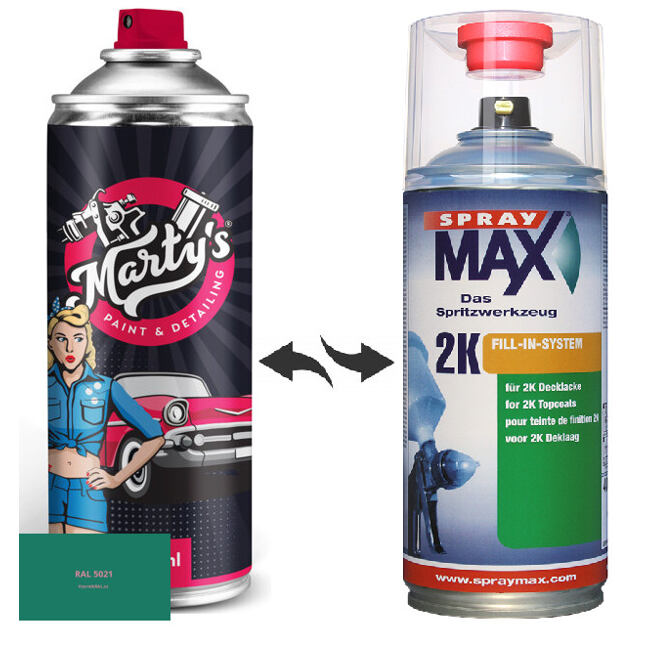 Farba v spreji RAL 5021