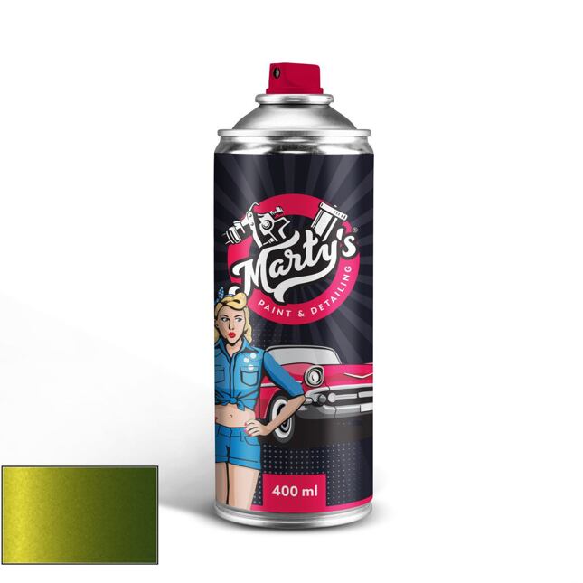 Farba v spreji Porsche Lime