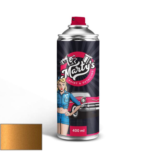 Farba v spreji Porsche LM1P Goldgelbmetallic