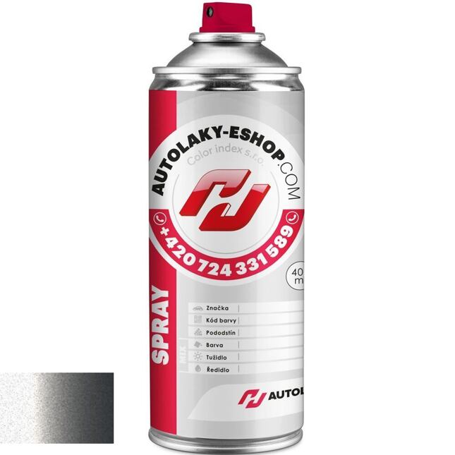 Farba na auto v spreji Suzuki 1D6 SILVER METALLIC