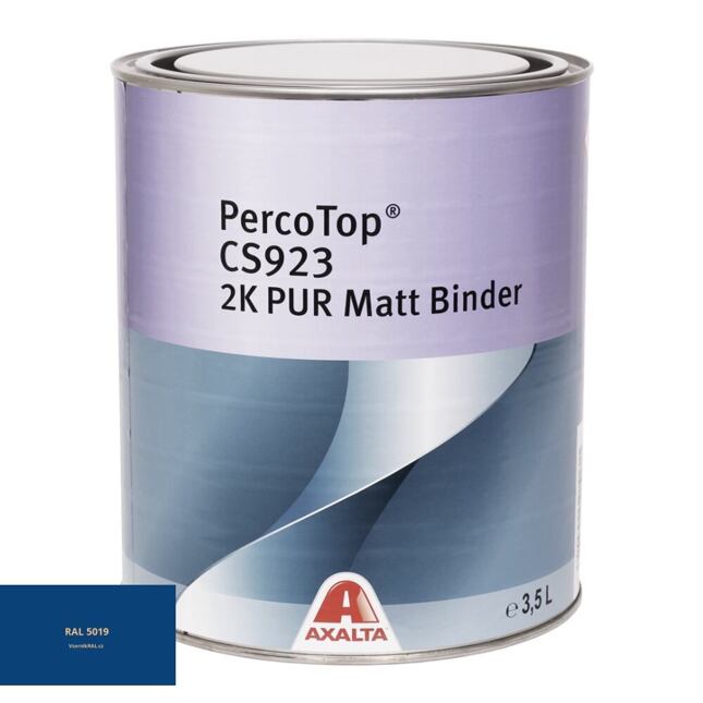 Axalta PercoTop MATT 2K matná polyuretánová farba RAL 5019