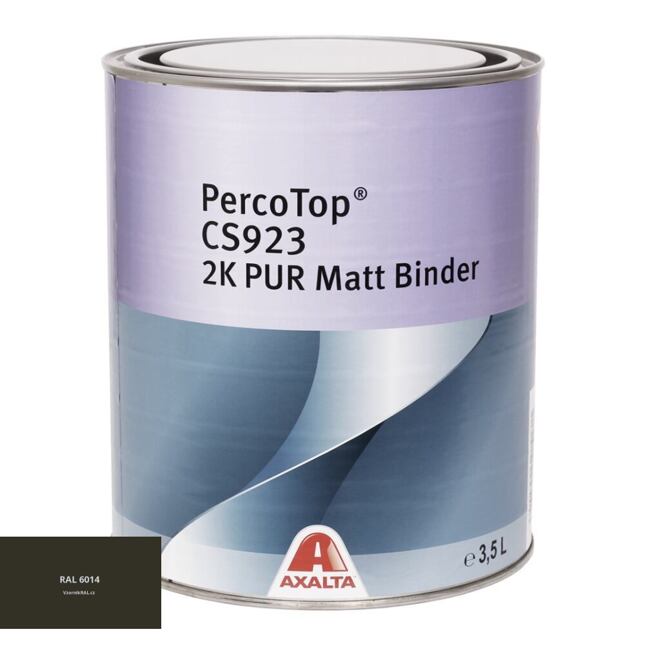 Axalta PercoTop MATT 2K matná polyuretánová farba RAL 6014