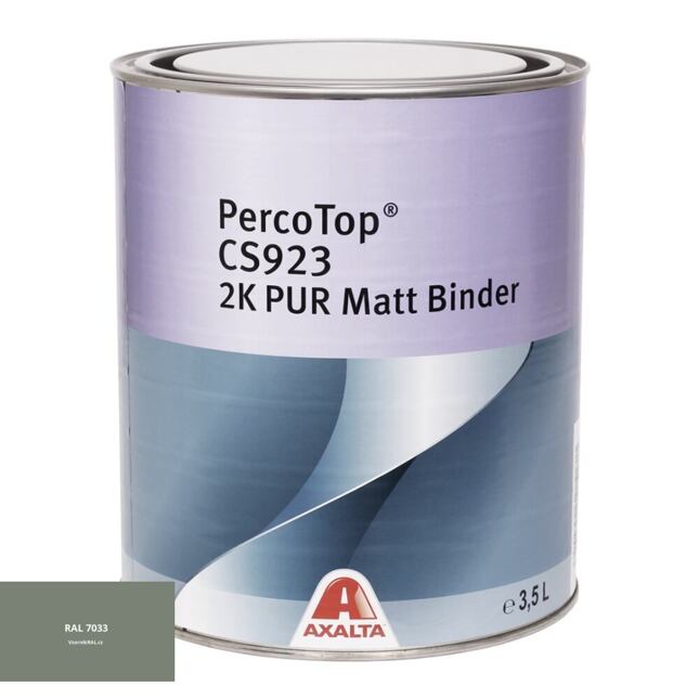 Axalta PercoTop MATT 2K matná polyuretánová farba RAL 7033