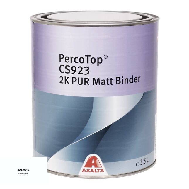 Axalta PercoTop MATT 2K matná polyuretánová farba RAL 9010