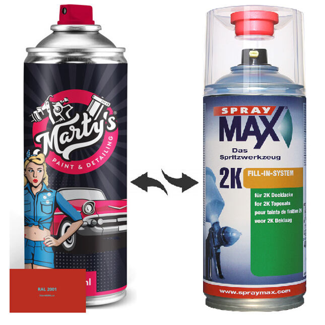 Farba v spreji RAL 2001