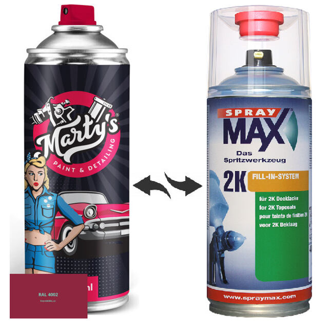 Farba v spreji RAL 4002