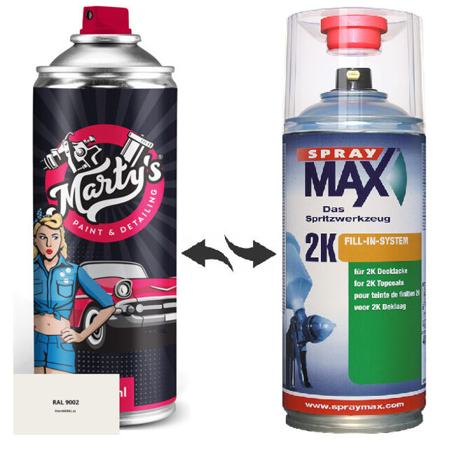 Farba v spreji RAL 9002