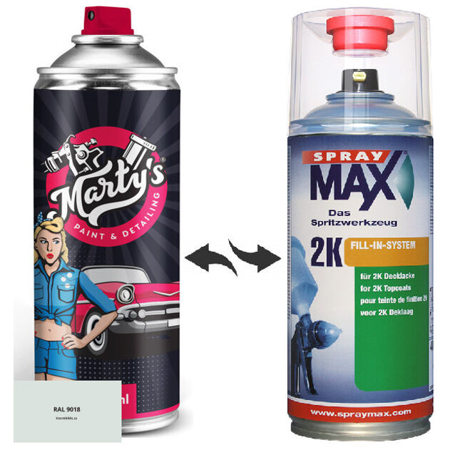 Farba v spreji RAL 9018