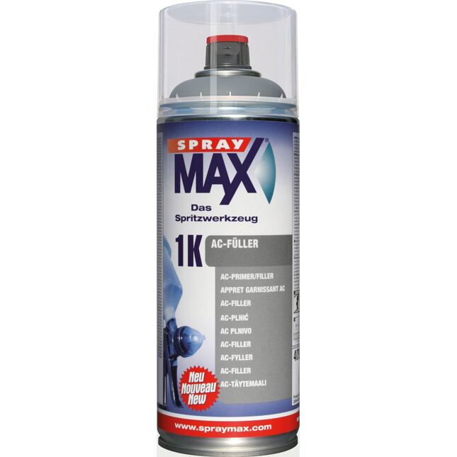 SprayMax AC-Füller Akrylová plniaca hmota stredne sivá 400 ml