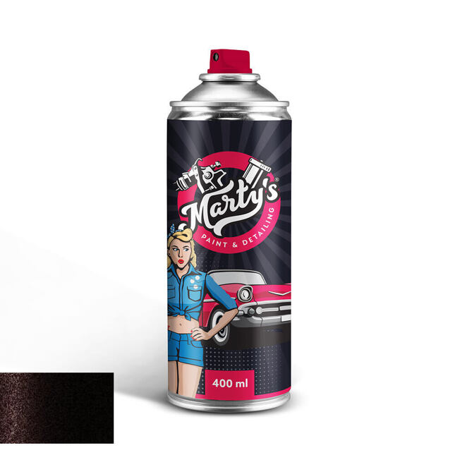 Mitsubishi X40 čierna farba v spreji