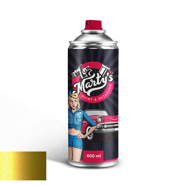 Farba na auto v spreji Hyundai MY1781M ŽLTÁ