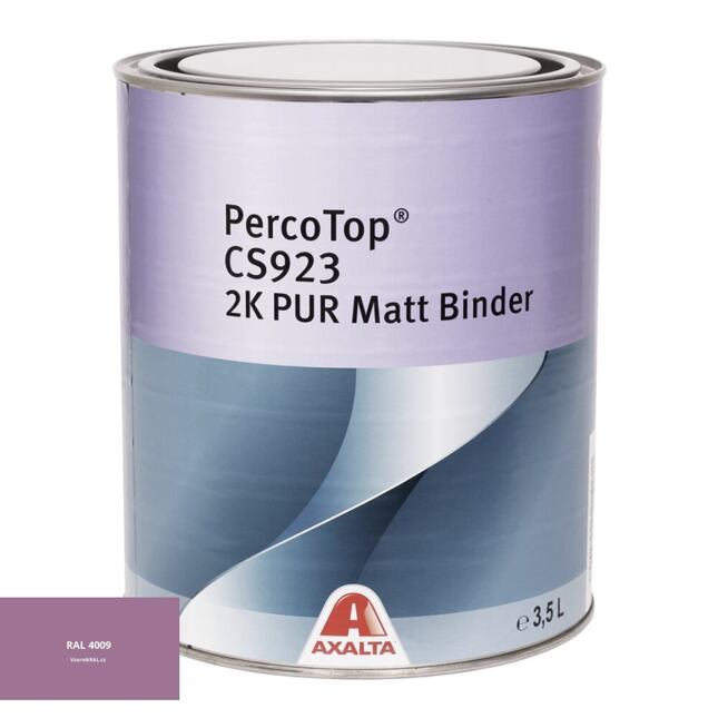 Axalta PercoTop MATT 2K matná polyuretánová farba RAL 4009