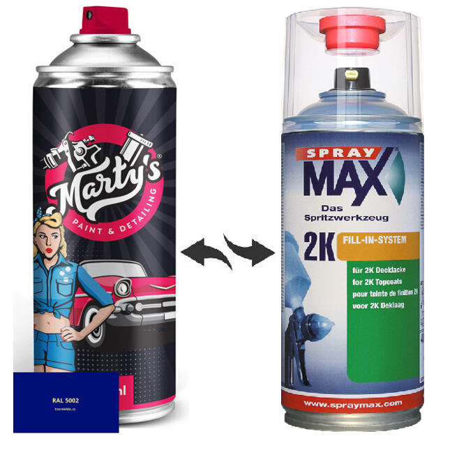 Farba v spreji RAL 5002