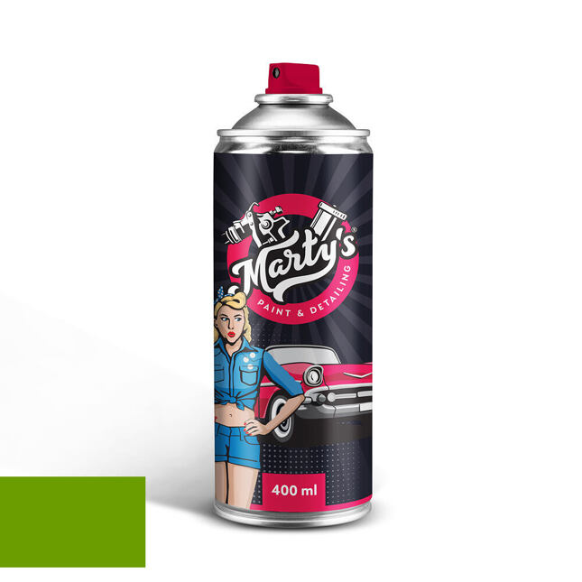 Kawasaki 601D LIME GREEN farba v spreji