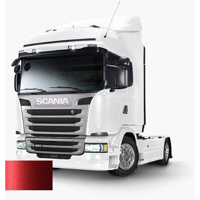 Farba na auto v spreji Scania FLSV92687 RED PEARL 2C