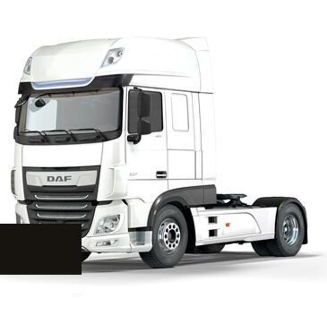 Farba na auto v spreji DAF CE017BLCK TDL ZWART