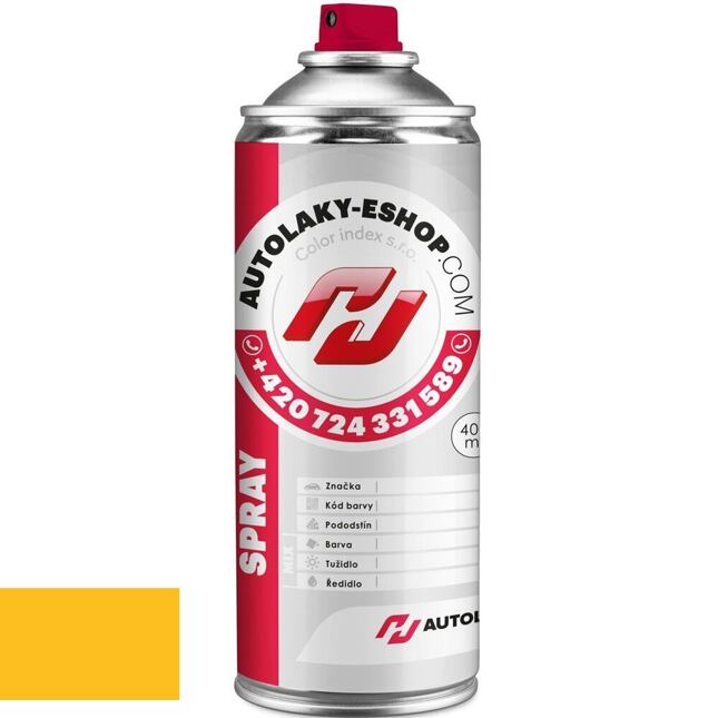 Farba v spreji na auto Honda Y82A NEW SUNLIGHT YELLOW