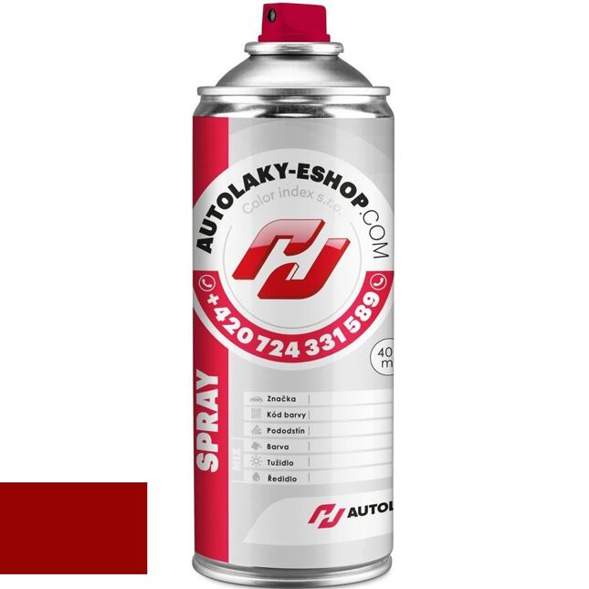 Opel 34V ADEN RED farba v spreji