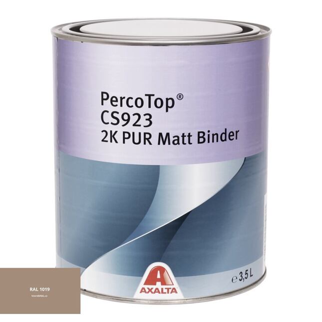 Axalta PercoTop MATT 2K matná polyuretánová farba RAL 1019