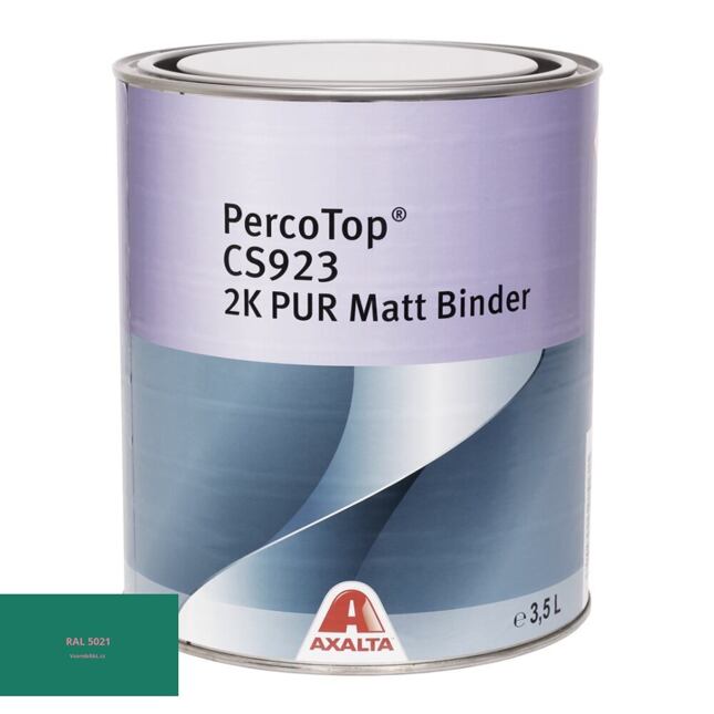 Axalta PercoTop MATT 2K matná polyuretánová farba RAL 5021