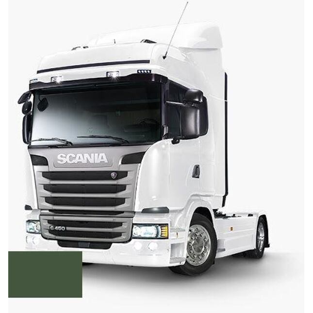 Farba na auto pre nákladné vozidlá Scania OLIVE GREEN GAT 6543