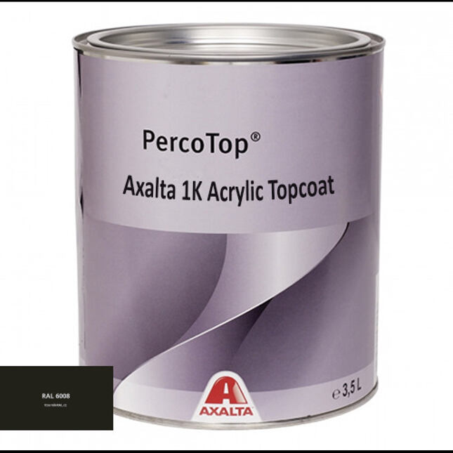 Axalta 1K akrylová farba RAL 6008 5° lesk