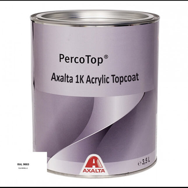 Axalta 1K akrylová farba RAL 9003 5° lesk