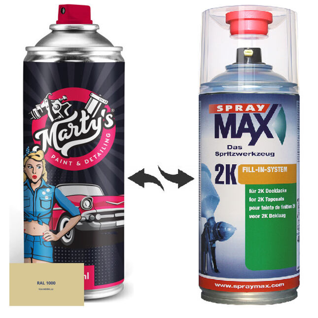 Farba v spreji RAL 1000