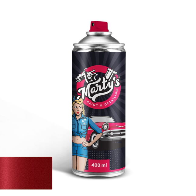 Farba Audi LS3M ROMANCE RED MET v spreji