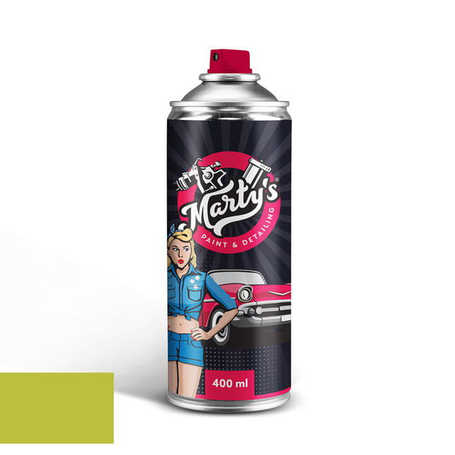 Mercedes 978 LIME GREEN/ENERGY GREEN farba na autá v spreji