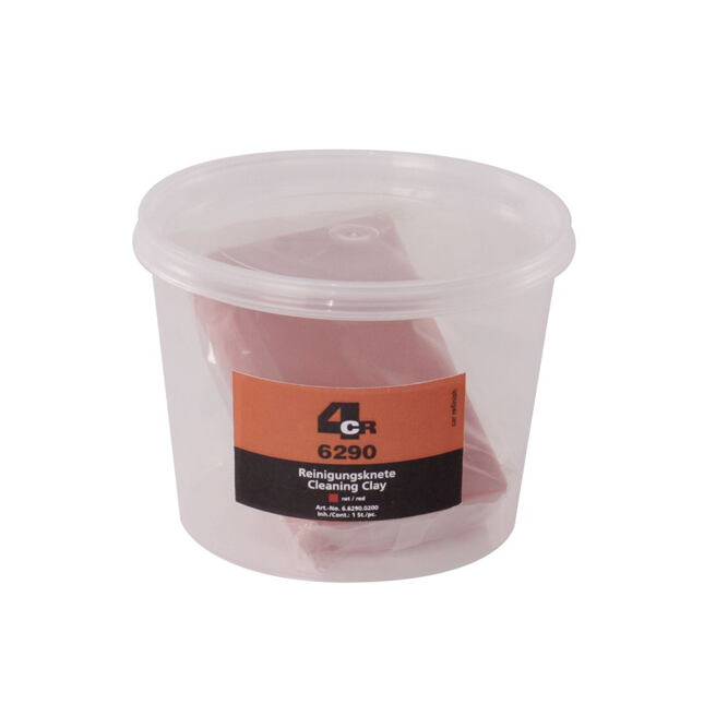 4CR Čistiaca plastelína červená 200g