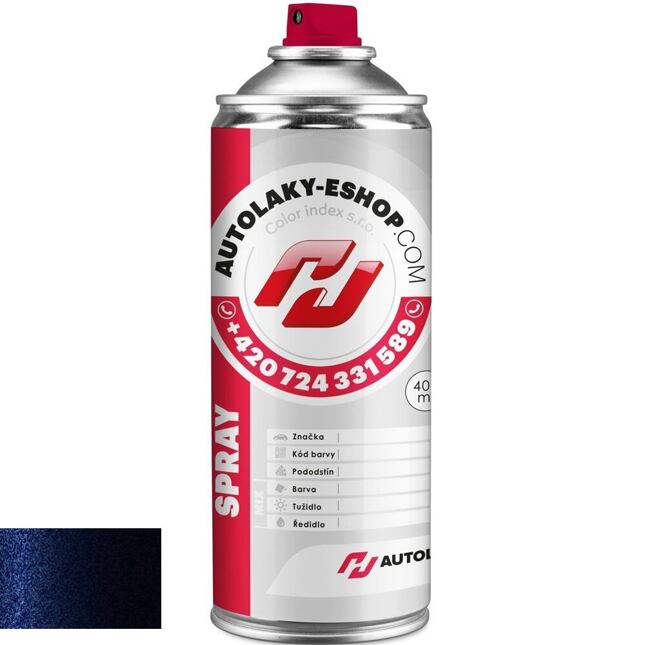 Farba na auto v spreji Suzuki 8X8 DARK BLUE MICA