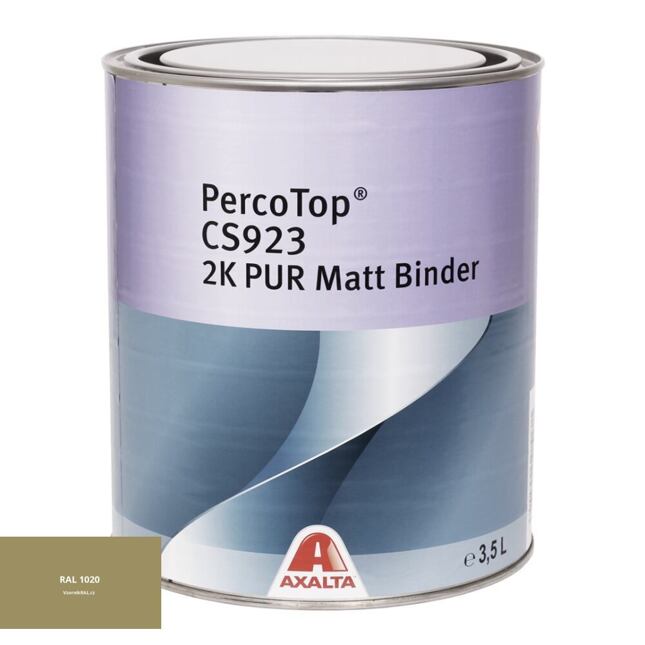 Axalta PercoTop MATT 2K matná polyuretánová farba RAL 1020