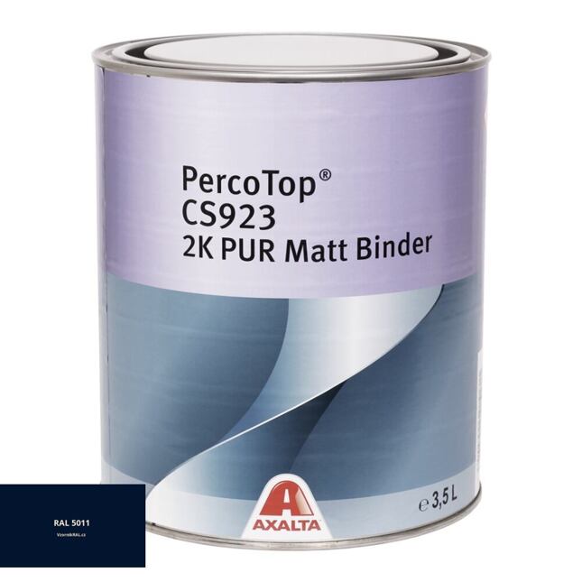 Axalta PercoTop MATT RAL 5011 2K matná polyuretánová farba