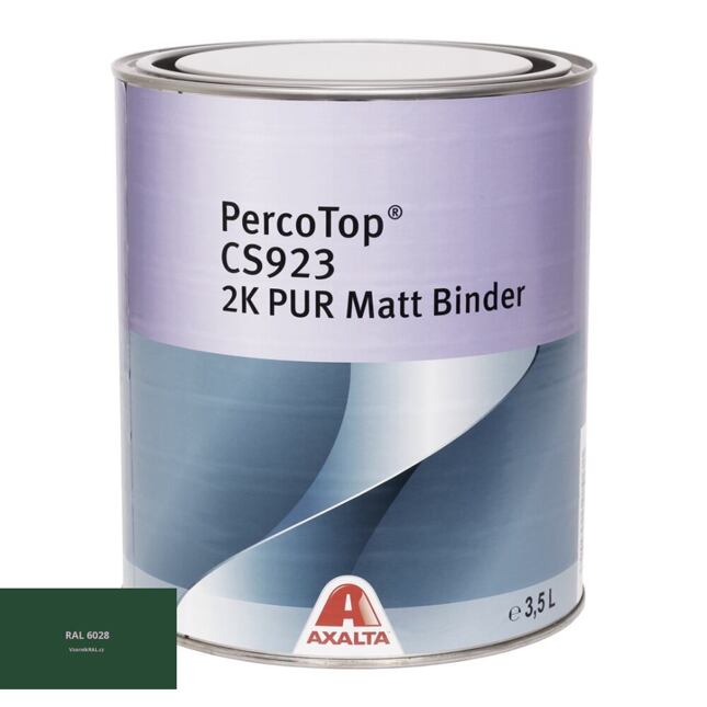 Axalta PercoTop MATT 2K matná polyuretánová farba RAL 6028