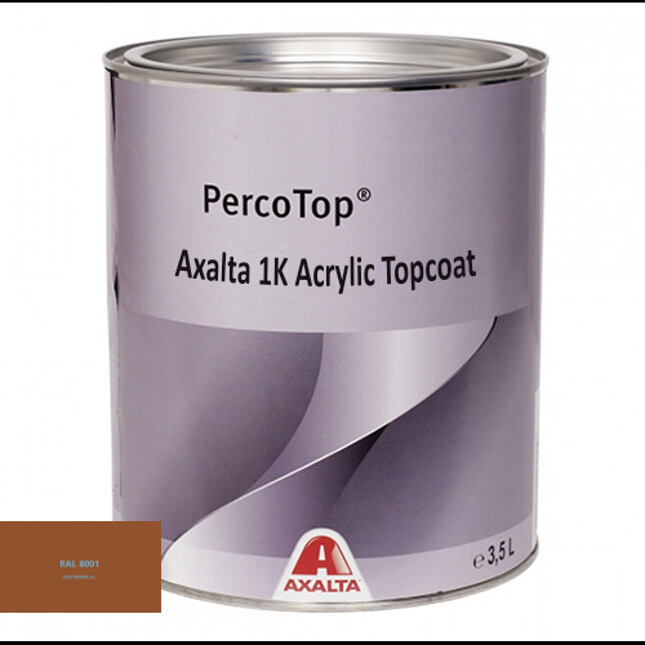 Axalta 1K akrylová farba RAL 8001 5° lesk