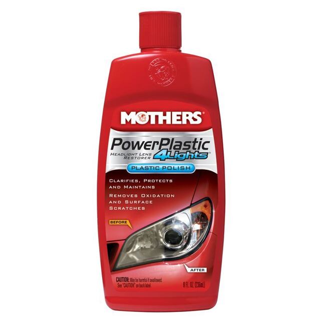 Mothers Power Plastic 4 svetlá / Leštidlo 236ml