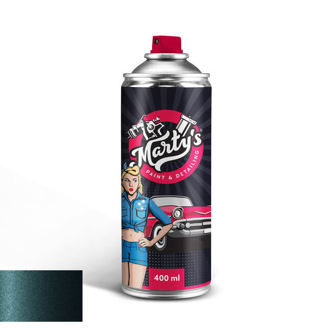 Autolak ve spreji Volkswagen VW LL6Y TUERKIS