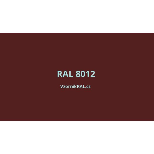 Axalta 1K akrylová farba RAL 8012 5° lesk