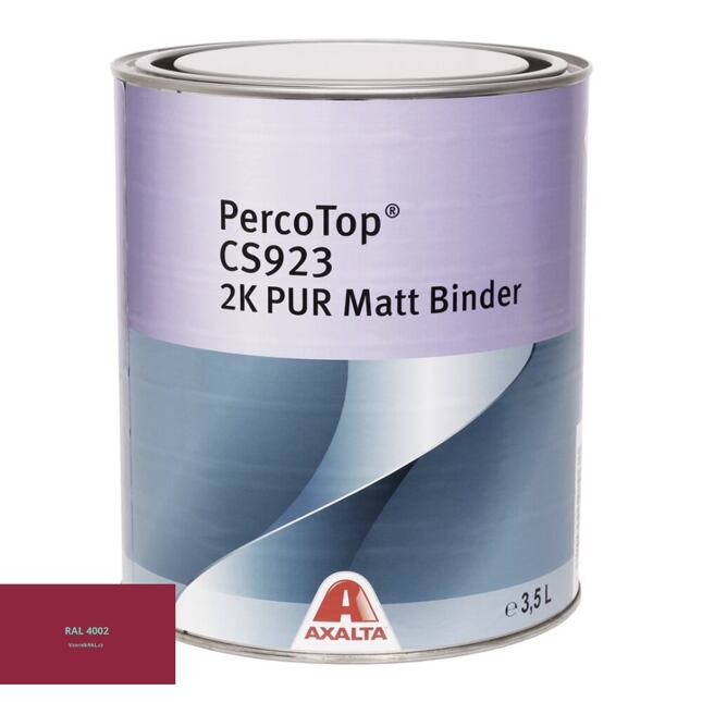 Axalta PercoTop MATT 2K matná polyuretánová farba RAL 4002