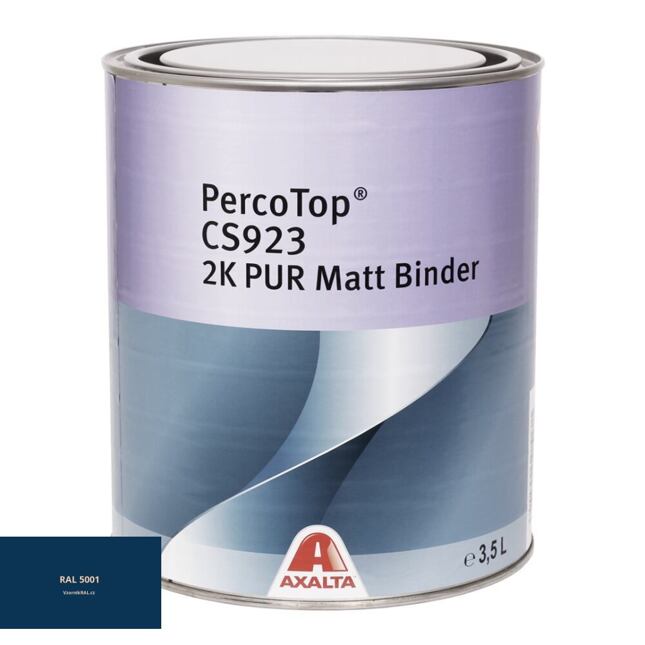 Axalta PercoTop MATT 2K matná polyuretánová farba RAL 5001