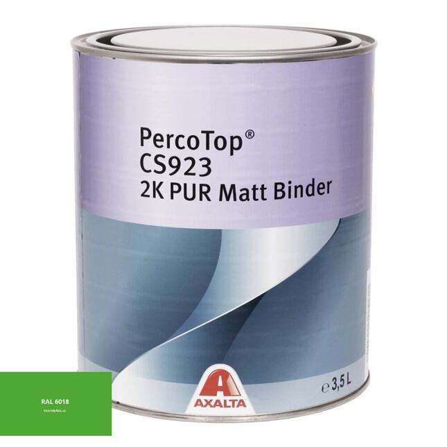 Axalta PercoTop MATT 2K matná polyuretánová farba RAL 6018