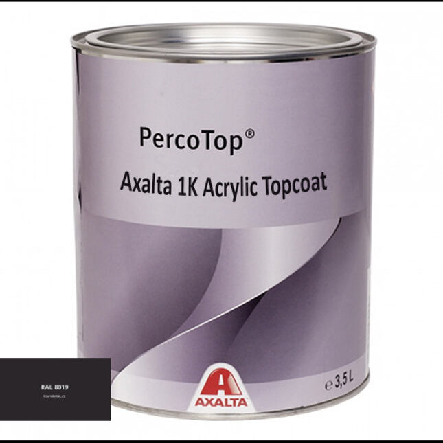 Axalta 1K akrylová farba RAL 8019 5° lesk