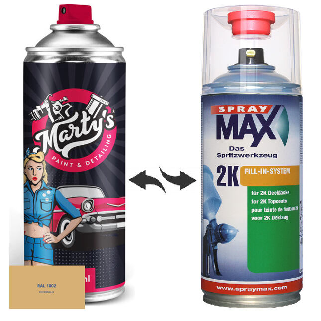 Farba v spreji RAL 1002