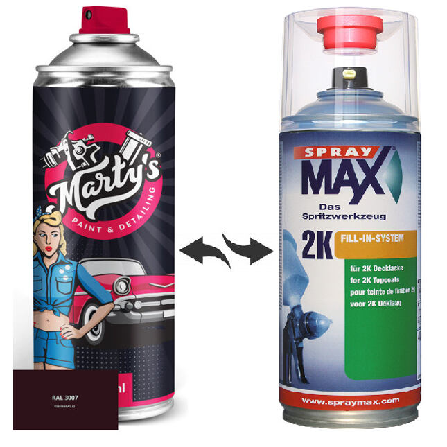 Farba v spreji RAL 3007