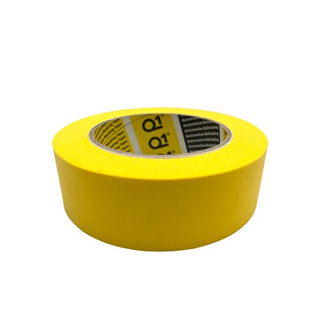 Q1 Maskovacia páska Premium 36 mm x 50 m 110 °C žltá