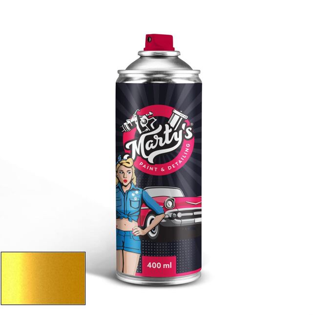 Porsche 7N Safrangelbmetallic farba v spreji